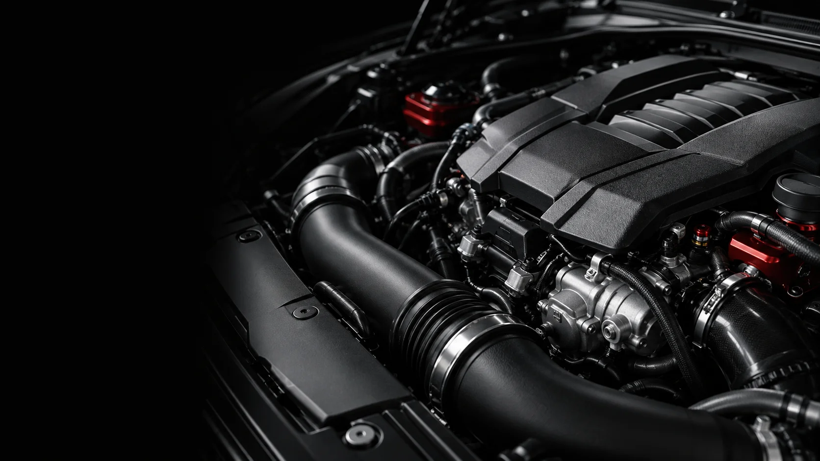 Detailansicht eines Motors