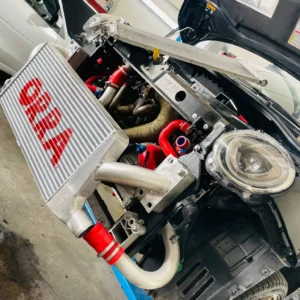 Intercooler 12 litri Tube&Fin (uso pista) IC, FMIC 500 ABARTH ORRA Racing